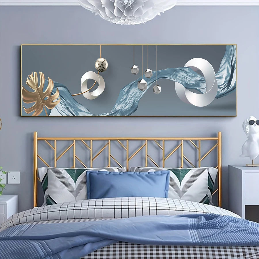 Modern Aesthetics Abstract Surreal Dreamscape Wall Art Fine Art Canvas Print - Wide Format Art For Living Room Above The Sofa Modern Art For Above The Bed