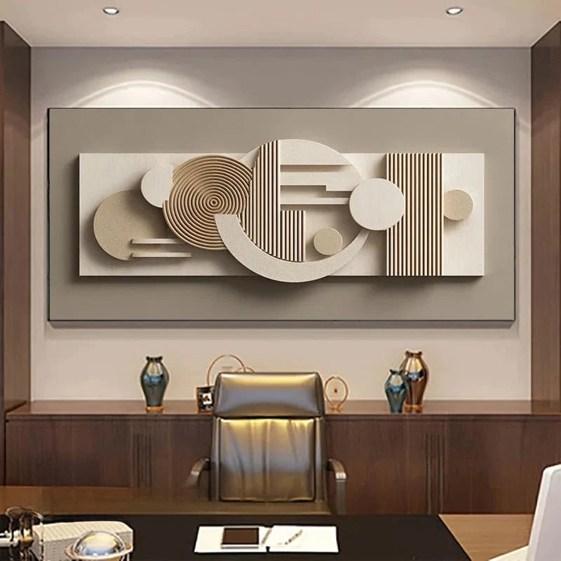 Posh.Art - Modern Aesthetics Wall Art Stylish Abstract Wall Decor For Modern Living Room Bedroom and Contemporary Home and Office Interiors