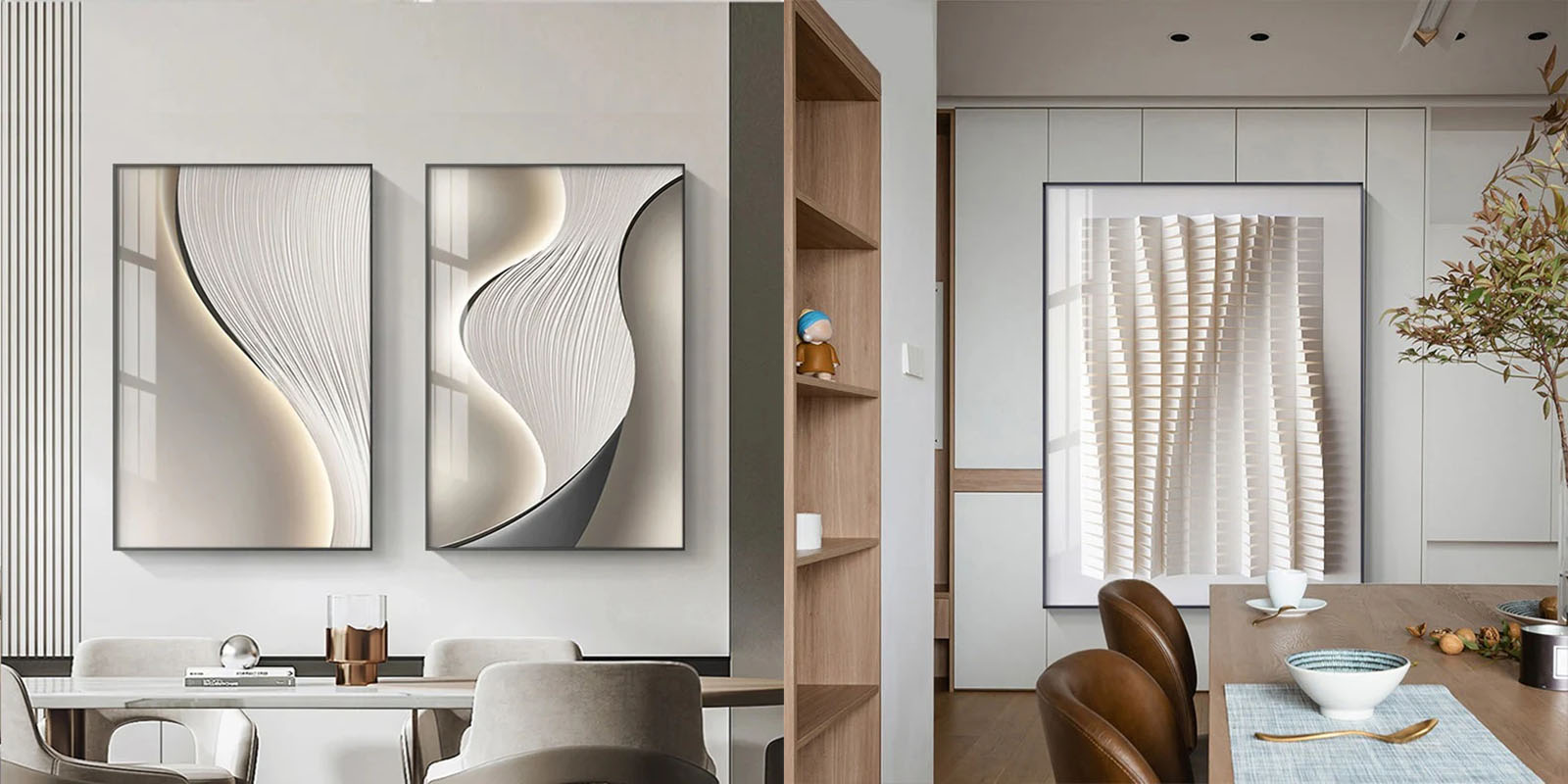minimalist abstract wall art pictures for modern apartment living room bedroom art for contemporary interior design 2025