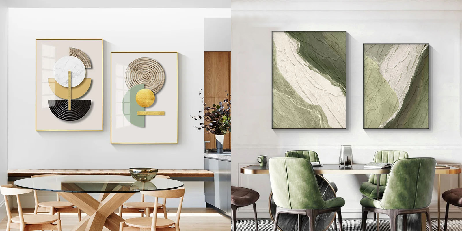 Dining room wall decor modern art for dining room restaurant cafe living room art for contemporary home and office interiors 2025 003