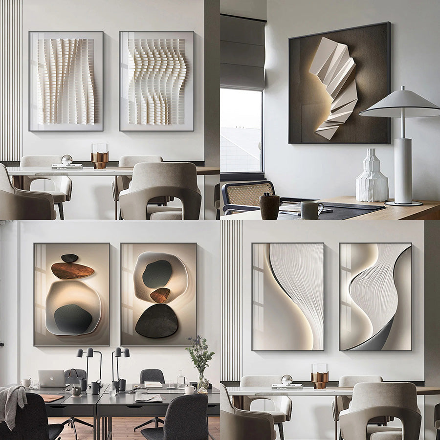 Office Wall Decor For Modern Office Meeting Room Boardroom Art For Hotel Room Living Room Art For Luxury Apartment Interior Design