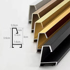 Brushed Gold Titanium Walnut Metal Picture Frame Kit 60x90cm 50x70cm DIY Frame Kit For Framing Canvas Prints With Wooden Frame - 8 Colors