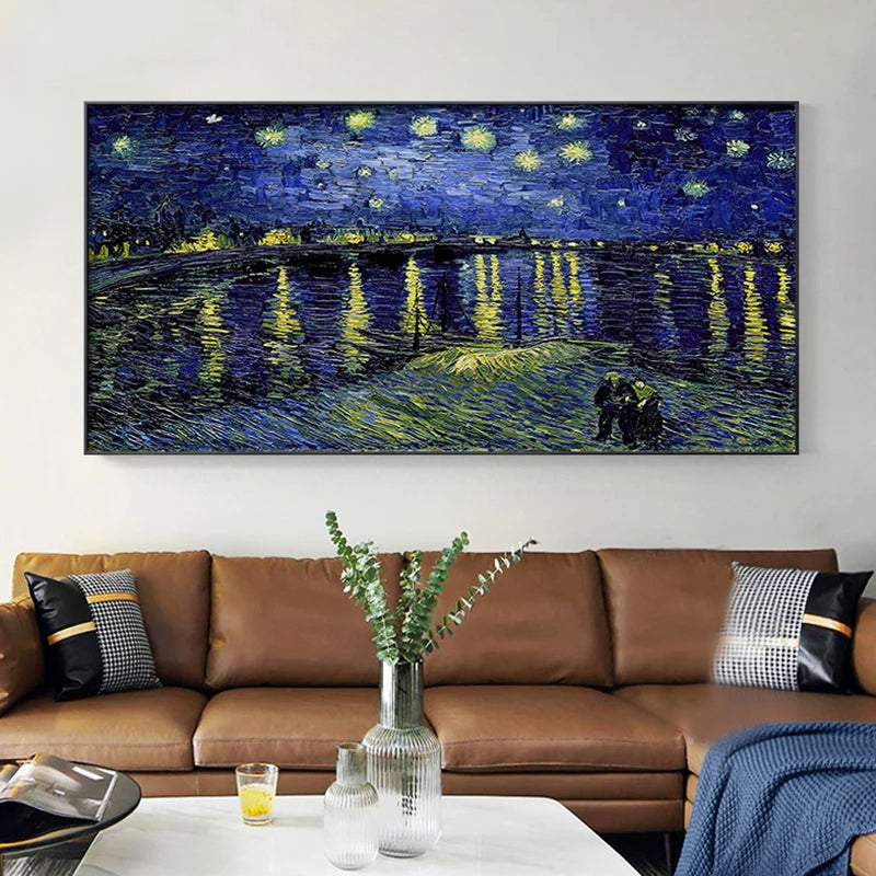 Famous Impressionist Landscape Paintings Wall Art Fine Art Canvas Prints - Classical Art For Living Room Dining Room Bedroom Art Decor