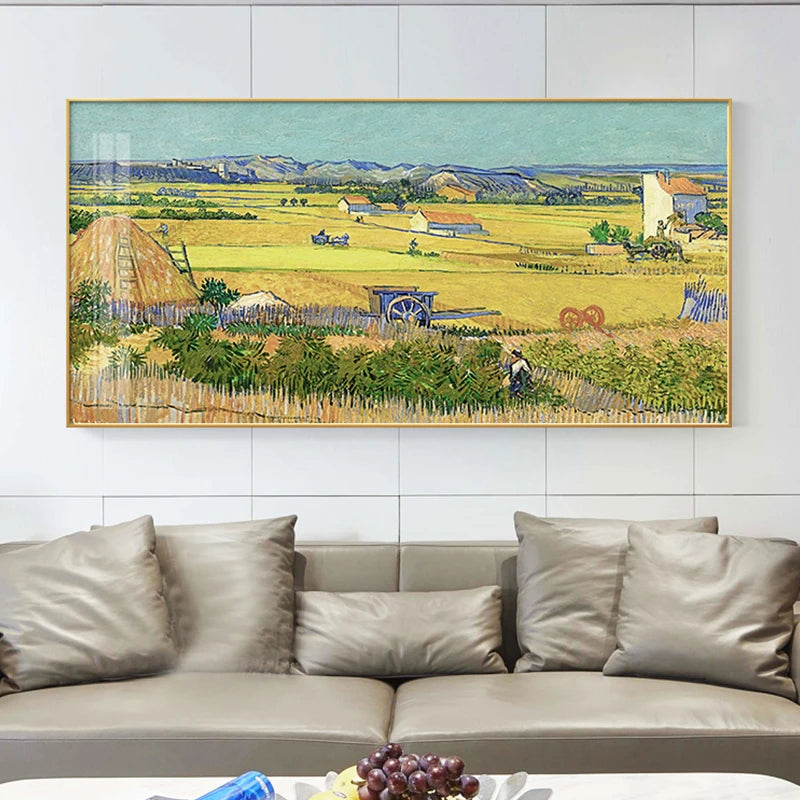 Famous Impressionist Landscape Paintings Wall Art Fine Art Canvas Prints - Classical Art For Living Room Dining Room Bedroom Art Decor