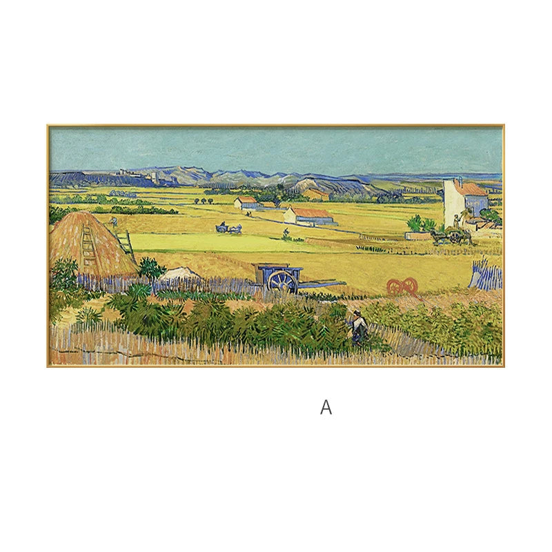 Famous Impressionist Landscape Paintings Wall Art Fine Art Canvas Prints - Classical Art For Living Room Dining Room Bedroom Art Decor