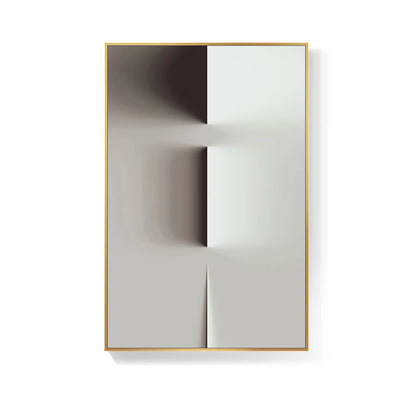 Minimalist Modern Aesthetics Abstract Geometric Wall Art Fine Art Canvas Prints - Pictures For Modern Apartment Living Room Dining Room Contemporary Bedroom Decor