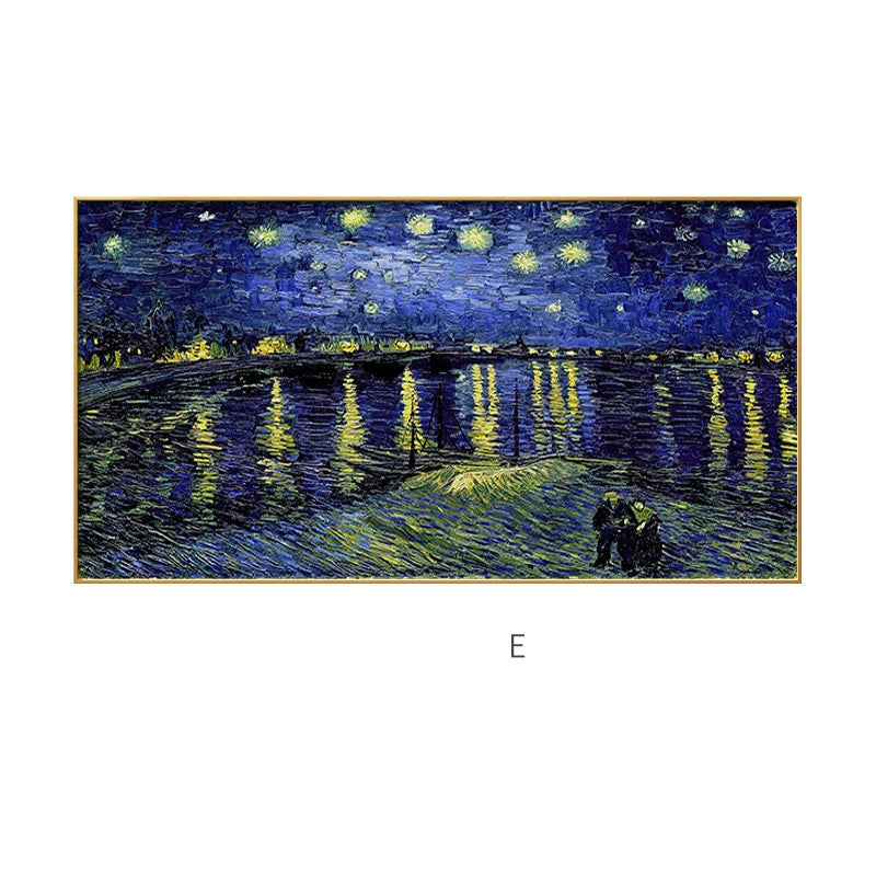 Famous Impressionist Landscape Paintings Wall Art Fine Art Canvas Prints - Classical Art For Living Room Dining Room Bedroom Art Decor