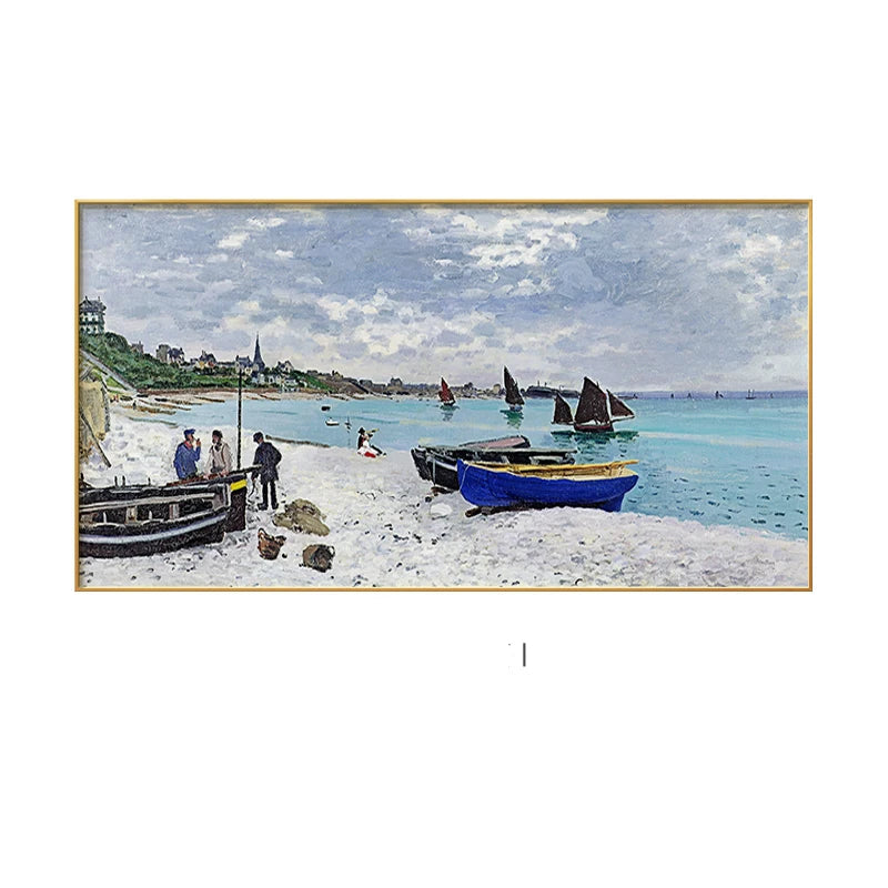 Famous Impressionist Landscape Paintings Wall Art Fine Art Canvas Prints - Classical Art For Living Room Dining Room Bedroom Art Decor