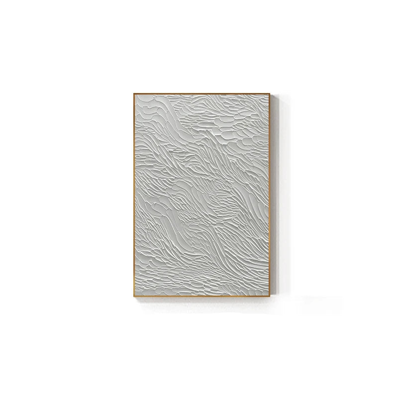 Minimalist Grey Urban Textural Abstract Wall Art Fine Art Canvas Print - Modern Art For Living Room Office Foyer Art For Contemporary Interiors