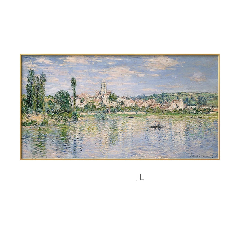 Famous Impressionist Landscape Paintings Wall Art Fine Art Canvas Prints - Classical Art For Living Room Dining Room Bedroom Art Decor