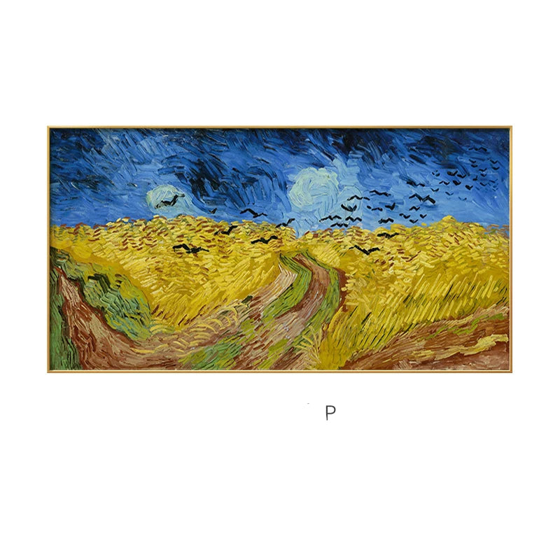 Famous Impressionist Landscape Paintings Wall Art Fine Art Canvas Prints - Classical Art For Living Room Dining Room Bedroom Art Decor