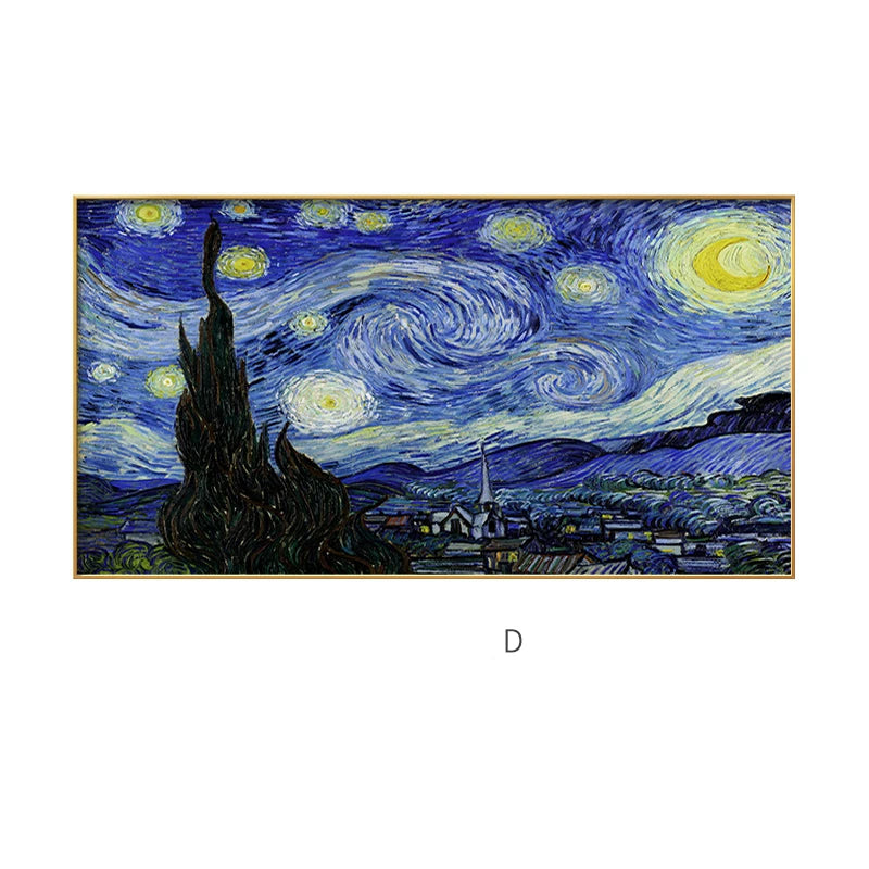 Famous Impressionist Landscape Paintings Wall Art Fine Art Canvas Prints - Classical Art For Living Room Dining Room Bedroom Art Decor
