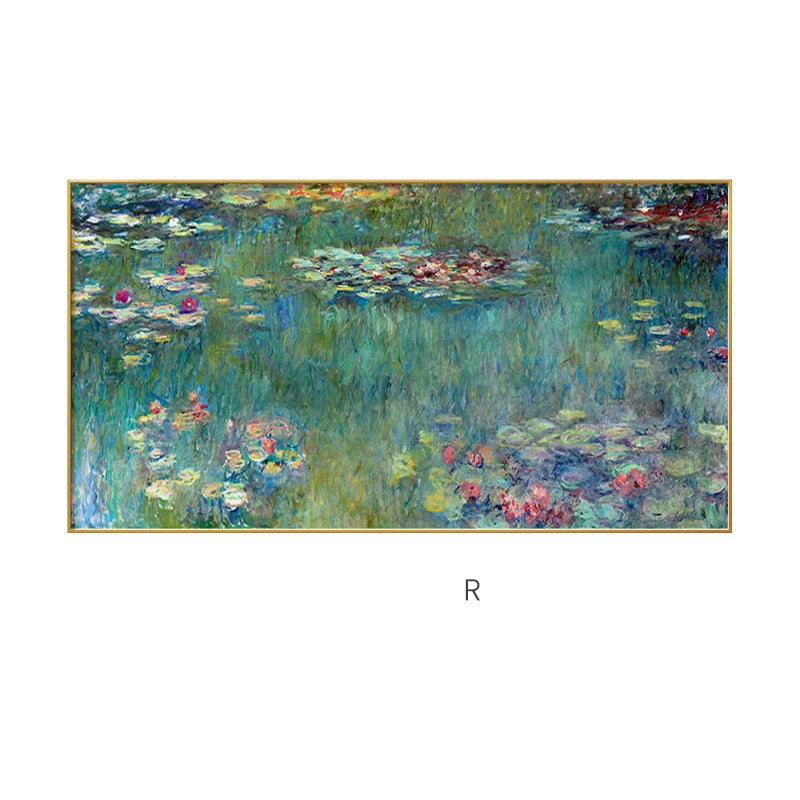 Famous Impressionist Landscape Paintings Wall Art Fine Art Canvas Prints - Classical Art For Living Room Dining Room Bedroom Art Decor