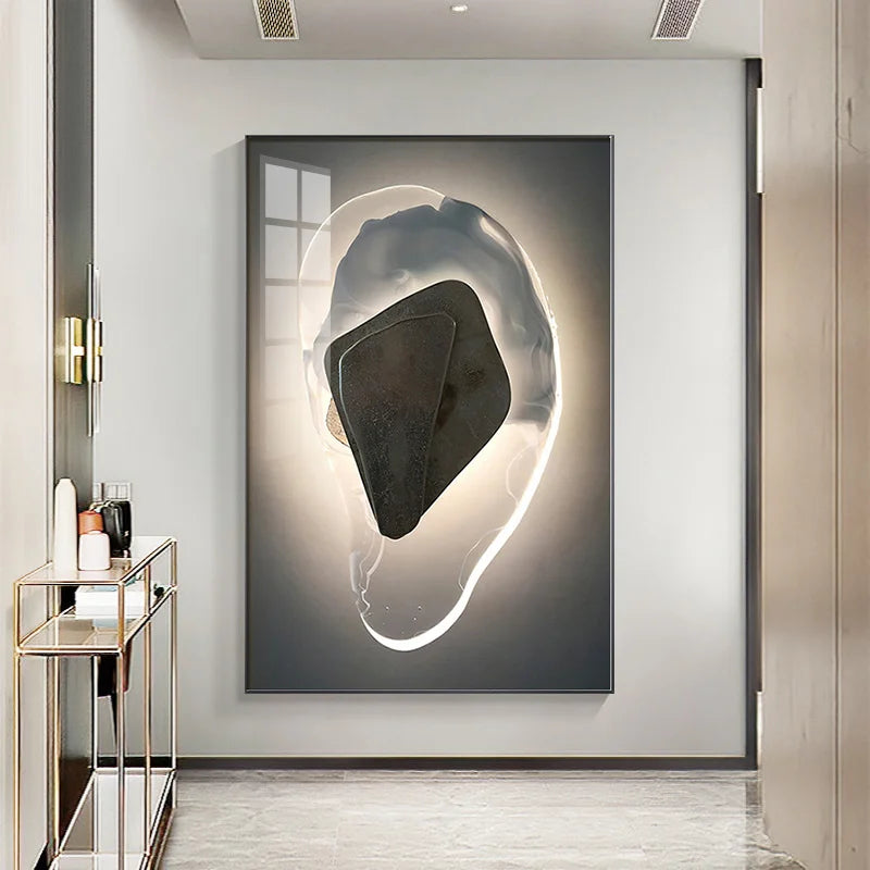Modern Aesthetics Abstract Still Life Wall Art Fine Art Canvas Prints - Pictures For Modern Apartment Living Room Dining Room Art For Contemporary Interiors