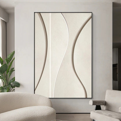 Minimalist Abstract Geometric Wall Art Fine Art Canvas Prints - Modern Art For Living Room Dining Room Bedroom Art For Contemporary Home Office Interiors