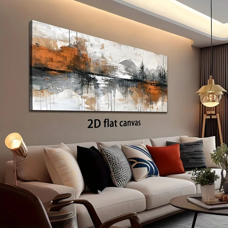 Canvas Wall Art Abstract Landscape Modern Painting Frameless Picture Living Room Bedroom Home Decor High Quality Print Canvas