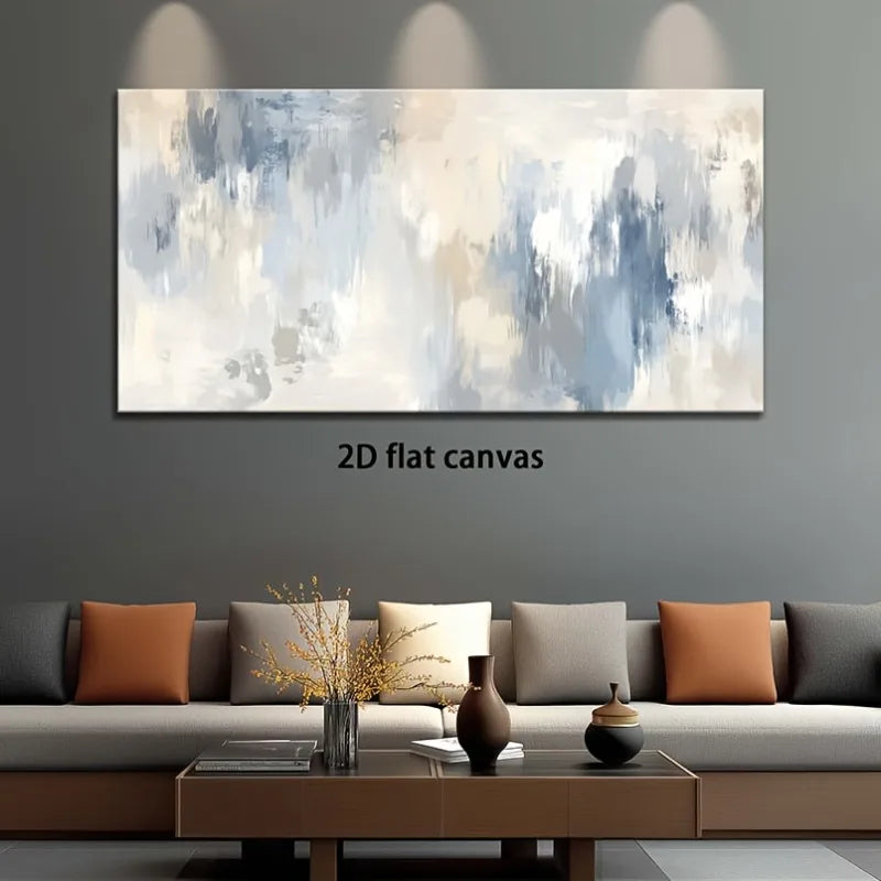 2D Flat Canvas Wall Art Abstract Painting Frameless Picture Living Room Bedroom Office Wall Decor High Quality Prints Home Decor