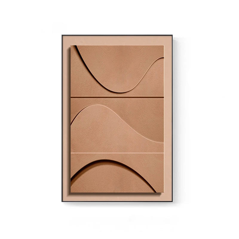 Minimalist Abstract Geometric Wall Art Fine Art Canvas Prints - Modern Art For Living Room Dining Room Bedroom Art For Contemporary Home Office Interiors