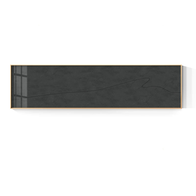 Modern Aesthetics Minimalist LED Effect Wall Art Fine Art Canvas Prints - Abstract Wide Format Picture For Above The Bed, Art For Above The Sofa