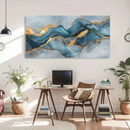 1pc Abstract Canvas Art Print, Frameless Wall Decor, Indoor/Outdoor Artwork for Living Room, Bedroom, Bathroom, Seasonal Decor