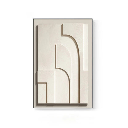 Minimalist Abstract Geometric Wall Art Fine Art Canvas Prints - Modern Art For Living Room Dining Room Bedroom Art For Contemporary Home Office Interiors