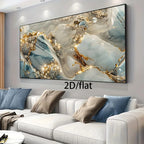 Modern Luxurious Canvas Wall Art, Frameless Abstract Painting Wall Art Pictures for Bedroom and Living Room Decoration Gifts