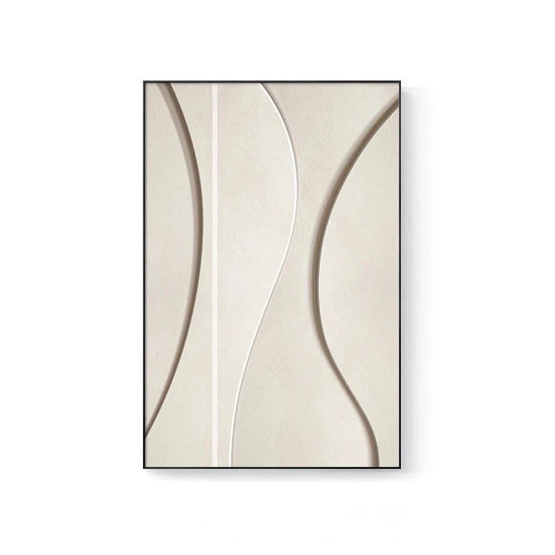 Minimalist Abstract Geometric Wall Art Fine Art Canvas Prints - Modern Art For Living Room Dining Room Bedroom Art For Contemporary Home Office Interiors