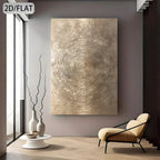 Bronze Tree of Life Canvas Print Wall Art – Modern Neutral Radial Ring Design for Luxury Living Room, Contemporary Home Office Décor