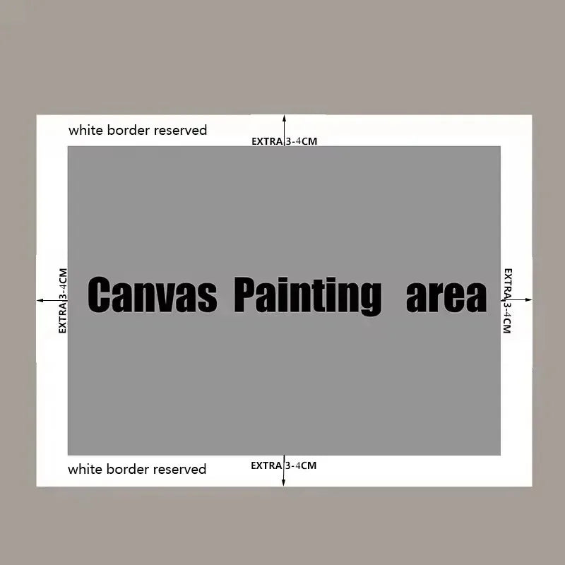 1pc Large Frameless Abstract Canvas Art Modern Cityscape for Living Room, Bedroom, Urban Landscape Painting, Canvas Wall Art