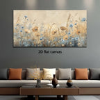 Canvas Wall Art Wildflower Meadow Modern Abstract Painting Frameless Picture Living Room Bedroom Office Home Decora High Quality