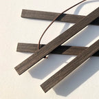 POSH Artisanal Magnetic Scroll Frame For Canvas Prints in Teak, Pine, Black Walnut – Adjustable Canvas & Poster Hanger