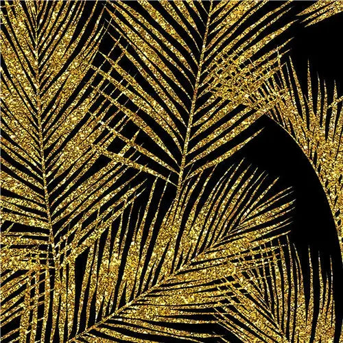 Modern Abstract Golden Spherical Square Format Wall Art Fine Art Canvas Prints - Modern Artworks For Living Room Dining Room Art For Contemporary Home Decor