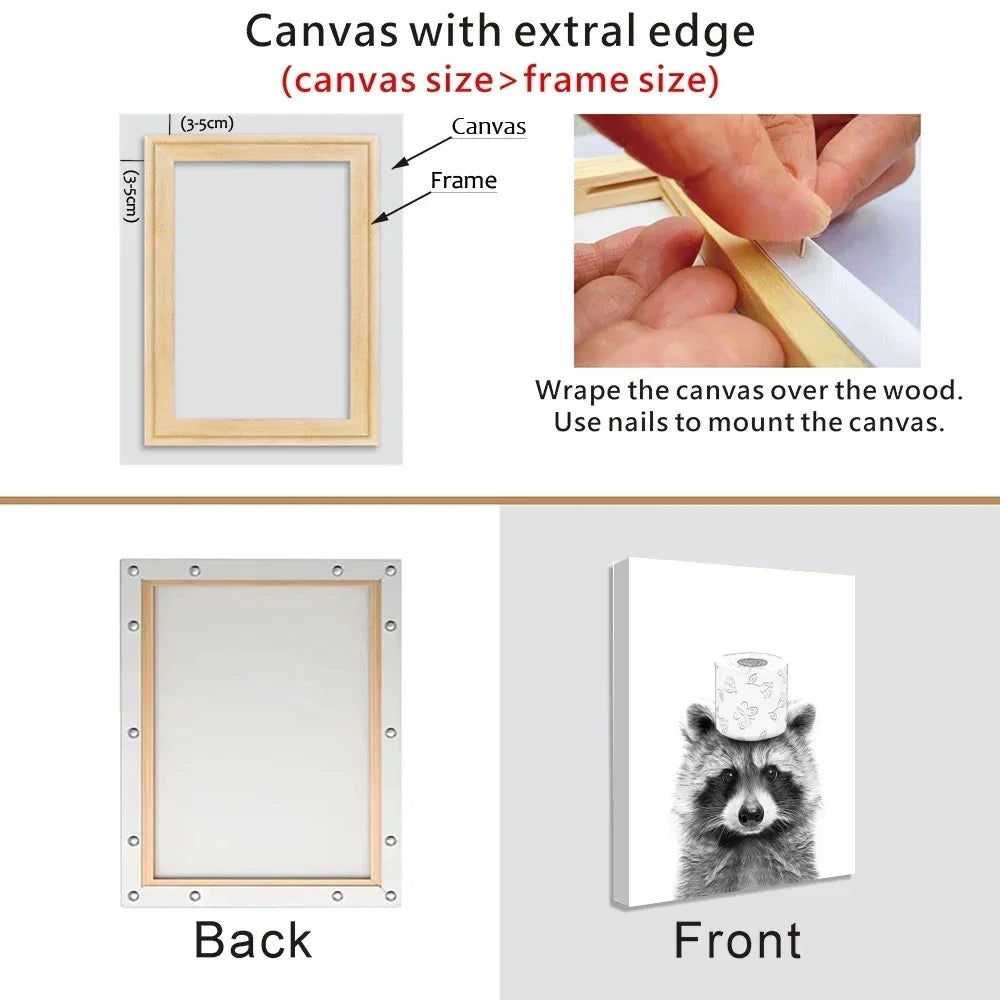 DIY Luxury Picture Frame Kit 60x90cm 50x70cm 40x50cm etc Titanium Gold Teak Walnut Brushed Silver Aluminium Black - DIY Picture Framing Kit For Canvas Prints + Wooden Inner Frame