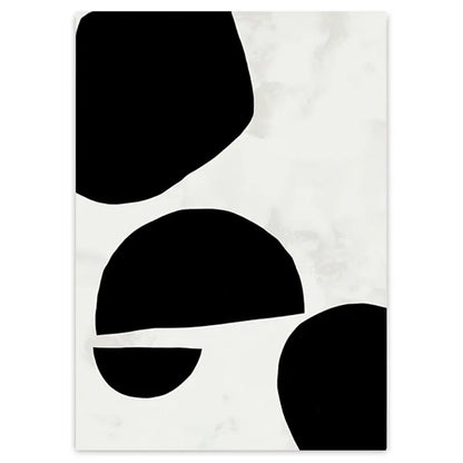 Minimalist Abstract Geometric Wall Art Fine Art Canvas Prints - Art For Contemporary Apartment Living Room Bedroom Dining Room Art For Modern Living