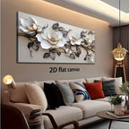 Canvas Wall Flower Art Modern Abstract Painting Frameless Picture Living Room Bedroom Office Home Decoration High Quality Print
