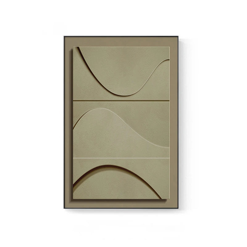 Minimalist Abstract Geometric Wall Art Fine Art Canvas Prints - Modern Art For Living Room Dining Room Bedroom Art For Contemporary Home Office Interiors