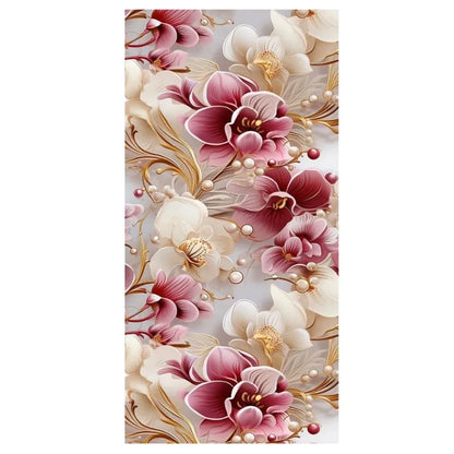 Abstract Flowers Canvas Prints Wall Art Painting,Textured Floral Poster,Wall Art Picture Home Decorations,Unframed,Gift
